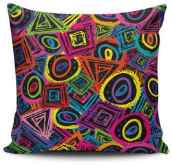 Aberto Design Stílusos párnahuzat 43x43 cm, 50% pamut/50% poliészter, mosható és vasalható, rejtett cipzárral záródó | Tökéletes otthoni dekorációhoz és kényelemhez (85116-768CLV0323)