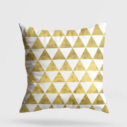 Aberto Design Puha és stílusos párna (43 x 43 cm), 50% pamut/50% poliészter, mosható és vasalható, rejtett cipzár, szilikon töltet | Tökéletes otthoni dekorációhoz és kényelemhez (85470-416GRV3212)