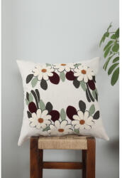 Aberto Design Elegáns 100% vászon párnahuzat, 43 x 43 cm | Puha és tartós | Tökéletes lakberendezéshez, nappalihoz és hálószobához | Stílusos és kényelmes (85858-849BLC3328)
