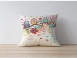 Aberto Design Stílusos párnahuzat, 43 x 43 cm, 50% poliészter és 50% pamut | Digitális nyomtatás, 30°C-on mosógépben mosható | Tökéletes otthoni dekorációhoz és kényelemhez (85251-397KRL1170)