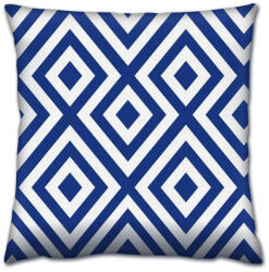 Aberto Design Puha és stílusos párna (43 x 43 cm), 50% pamut/50% poliészter, mosható és vasalható, rejtett cipzár, szilikon töltet | Tökéletes otthoni dekorációhoz és kényelemhez (84916-417GRV2112)