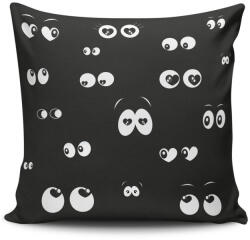 Aberto Design Stílusos párnahuzat 43x43 cm, 50% pamut/50% poliészter, mosható és vasalható, rejtett cipzárral záródó | Tökéletes otthoni dekorációhoz és kényelemhez (85146-768CLV0399)
