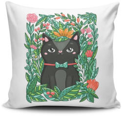 Aberto Design Stílusos párnahuzat 43x43 cm, 50% pamut/50% poliészter, mosható és vasalható, rejtett cipzárral záródó | Tökéletes otthoni dekorációhoz és kényelemhez (85167-768CLV0485)