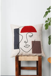 Aberto Design Elegáns 100% vászon párnahuzat, 43 x 43 cm | Puha és tartós | Tökéletes lakberendezéshez, nappalihoz és hálószobához | Stílusos és kényelmes (85862-849BLC3332)