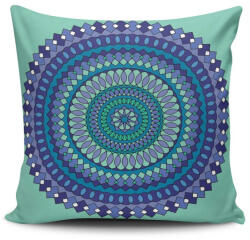 Aberto Design Stílusos párnahuzat 43x43 cm, 50% pamut/50% poliészter, mosható és vasalható, rejtett cipzárral záródó | Tökéletes otthoni dekorációhoz és kényelemhez (85072-425SPF3288)