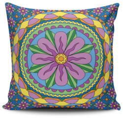 Aberto Design Stílusos párnahuzat 43x43 cm, 50% pamut/50% poliészter, mosható és vasalható, rejtett cipzárral záródó | Tökéletes otthoni dekorációhoz és kényelemhez (85069-425SPF3279)