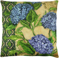 Aberto Design Puha és stílusos párna (43 x 43 cm), 50% pamut/50% poliészter, mosható és vasalható, rejtett cipzár, szilikon töltet | Tökéletes otthoni dekorációhoz és kényelemhez (84934-419GRV0111)