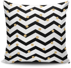 Aberto Design Stílusos párnahuzat 43x43 cm, 50% pamut/50% poliészter, mosható és vasalható, rejtett cipzárral záródó | Tökéletes otthoni dekorációhoz és kényelemhez (85148-768CLV0406)
