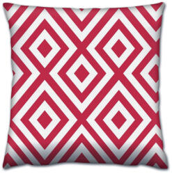 Aberto Design Puha és stílusos párna (43 x 43 cm), 50% pamut/50% poliészter, mosható és vasalható, rejtett cipzár, szilikon töltet | Tökéletes otthoni dekorációhoz és kényelemhez (84915-417GRV2111)
