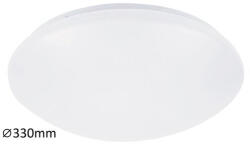 Rábalux , 3438 , Lucas , Fürdőszobai lámpa , fehér , IP44 , 4000K , 18W (56435-3438)