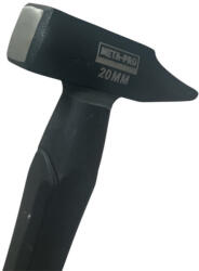 META-PRO - Asztalos kalapács üvegszálas nyéllel 20MM piro fekete szín (83827-N3101-20)