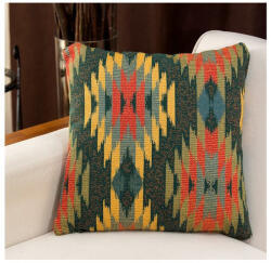 Aberto Design Prémium zöld párna, 15 x 45 x 15 cm | 100% polipamut, gépben mosható 30°C-on | Puha szálas töltet és levehető burkolat a kényelemért és stílusért (85320-496SSE1111)