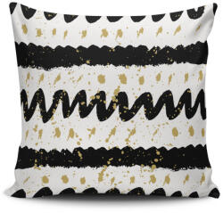 Aberto Design Stílusos párnahuzat 43x43 cm, 50% pamut/50% poliészter, mosható és vasalható, rejtett cipzárral záródó | Tökéletes otthoni dekorációhoz és kényelemhez (85144-768CLV0393)