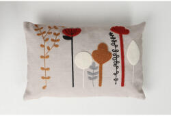 Aberto Design Elegáns 100% vászon párnahuzat szilikon töltettel, 43 x 25 cm | Puha és tartós | Tökéletes lakberendezéshez és lakóterek kényelméhez (85822-849BLC3292)