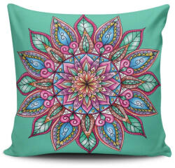 Aberto Design Stílusos párnahuzat 43x43 cm, 50% pamut/50% poliészter, mosható és vasalható, rejtett cipzárral záródó | Tökéletes otthoni dekorációhoz és kényelemhez (85068-425SPF3273)