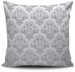 Aberto Design Puha és stílusos párna (43 x 43 cm), 50% pamut/50% poliészter, mosógépben mosható, vasalható, szilikon töltelék, rejtett cipzár | Tökéletes otthoni dekorációhoz (84986-425SPF0106)