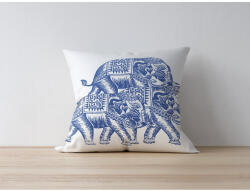 Aberto Design Stílusos párnahuzat, 43 x 43 cm, 50% poliészter és 50% pamut | Digitális nyomtatás, 30°C-on mosógépben mosható | Tökéletes otthoni dekorációhoz és kényelemhez (85273-397KRL1242)