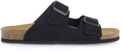 Plakton Sandale Din Piele Nubuck Negre Damă 180010 (180010)