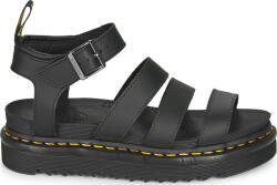 Dr. Martens Blaire Sandale Flatforme de Piele pentru Damă Negre 24235001 (24235001)