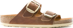 Birkenstock Arizona Big Buckle Sandale Anatomice de Damă din Piele Maro Îngust Fit 1011073 (1011073)