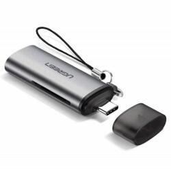 UGREEN 50704 kártyaolvasó USB 3.2 Gen 1 (3.1 Gen 1) Type-C Szürke (UG50704) (UG50704)