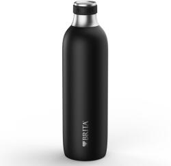 BRITA SodaTrio Rozsdamentes Acél Szénsavasító Palack 1L Fekete (118440) (118440)