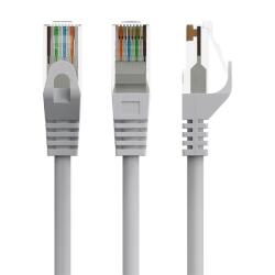 Gembird PP6U-CU-0.25M UTP CAT6 RJ45 Patch kábel 0.25m - Szürke (PP6U-CU-0.25M) (PP6U-CU-0.25M)