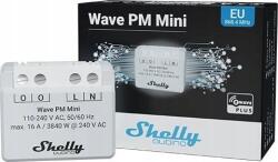 Shelly Qubino Wave PM MINI egy áramkörös, fogyasztásmérős okosrelé, Z-Wave protokoll kompatibilis (SHELLY QUBINO WAVE PM MINI) (SHELLY QUBINO WAVE PM MINI)