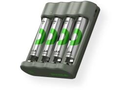 GP ReCyko B441 USB Modell AA/AAA NiMH Akkumulátor töltő + 4db elem (4x AAA - 850mAh) (GPRCKCHB441U396) (GPRCKCHB441U396)