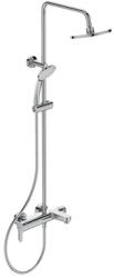 Ideal Standard Cerafine O egykaros zuhanyrendszer kádtöltővel rövid felszállócsövel, króm (IS-BC525AA)