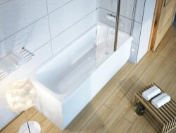 RAVAK Chrome akrilkád 180x80 cm, fehér CE21000000 (CE21000000)