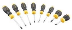 STANLEY 8-piece screwdriver set with chrome and grips (ST-STHT16167-0) - kontaktor