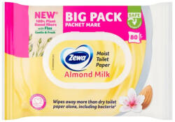 Zewa nedves toalettpapír Bigpack 80db/csg, 12csg/karton Almond milk (7322541475233)