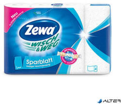 Zewa Háztartási papírtörlő, 2 rétegű, 4 tekercses, ZEWA "Wisch&Weg sparblatt (43224/42835)