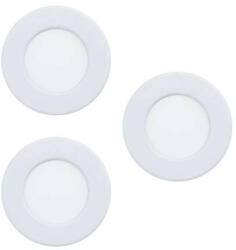 EGLO , 99135 , FUEVA 5 , süllyesztett lámpa , 3000 K , LED , 3X2, 7W , IP20 , fehér (27698-99135)