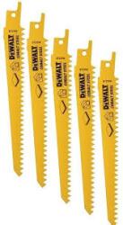 DEWALT DT2356 lemezfűrészlap GK BiM 152mm szablyafűrész 5db-os szett (DT2356-QZ) (DT2356-QZ)