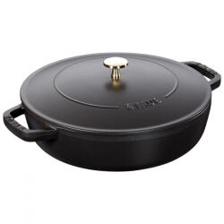 Staub serpenyő Chistera| kerek | fekete 28 cm (12612825)
