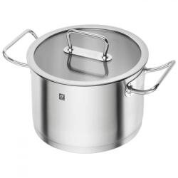 ZWILLING PRO rozsdamentes acél főzőedény ezüst 24 cm 6, 2 l (651232400)