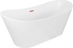 Mexen Montana 150x75 cm fehér/szálcsiszolt réz (52011507500-65)