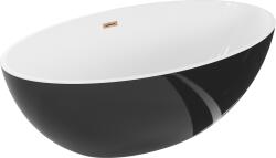 Mexen Nike 175x100 cm fekete/fehér/rozé arany (54071751075-60)