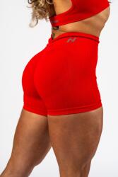 NEBBIA High Waisted Push-Up rövidnadrág TOTALLY SEAMLESS 304 - red (XS) - NEBBIA