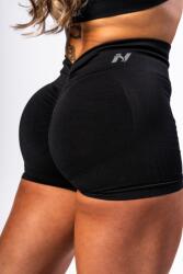 NEBBIA High Waisted Push-Up rövidnadrág TOTALLY SEAMLESS 304 - black (XS) - NEBBIA