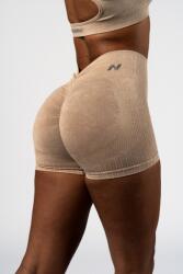 NEBBIA High Waisted Push-Up rövidnadrág TOTALLY SEAMLESS 304 - cream (L) - NEBBIA