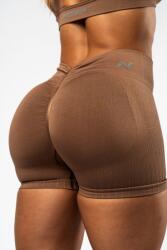 NEBBIA High Waisted Push-Up rövidnadrág TOTALLY SEAMLESS 304 - brown (L) - NEBBIA