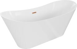 Mexen Celia 170x75 cm alb/periat cupru (52331707500-65)