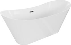 Mexen Celia 170x75 cm fehér/szálcsiszolt fegyverszürke (52331707500-66)