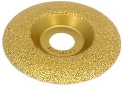CRIANO Disc diamantat curbat pentru slefuiri si sanfren in placi 100x22, 23 (mm) Granulatie #45 - DXDY. 4047.100. 45 (DXDY.4047.100.45) - zoomzi