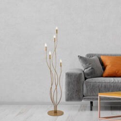Opviq Modern fekete fali lámpa, MDF ház, 60 x 12 x 33 cm, E27 aljzat (max. 40 W), IP20, dugaszolható, lézerrel vágott kivitel, stílusos és funkcionális világítás bármilyen helyre (86299-942FLG1540)