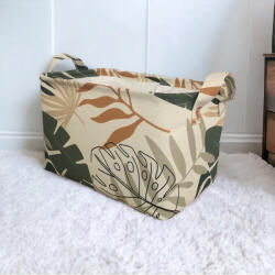 Aberto Design Stílusos filckosár, 30 x 22 x 18 cm | 70% poliészter és 30% pamut | Könnyen tisztítható nedves ruhával | Tökéletes otthoni és irodai rendszerezéshez (85551-488PRN1112)