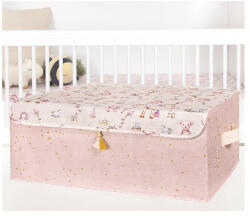 Aberto Design Stílusos rózsaszín filckosár, 50x19x39 cm | 100% polipropilén (79421-610DRL1313)